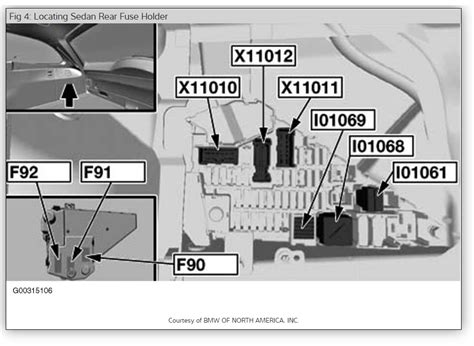 2006 bmw 530i electrical junction box|BMW junction box installation.